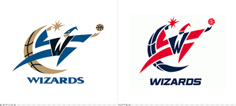 The washington wizards introduced a new logo in the 2014/15 season, and it was effective immediately. Brand New Wizards Go Retro Dodge Bullet