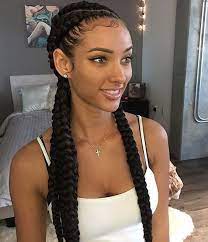 40 Super Cute And Creative Cornrow Hairstyles You Can Try Today Cornrow Hairstyles Natural Hair Styles Hair Inspiration