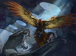 A basilisk is a multilegged, reptilian horror whose deadly gaze transforms victims into porous stone. Fluffy And Other Creatures Inspired By Classical Mythology Wizarding World
