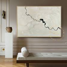 Check spelling or type a new query. Large Abstract Canvas Art Beige Painting Landscape Painting