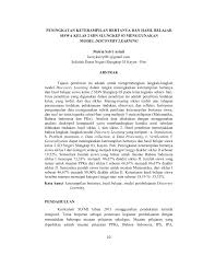 Maybe you would like to learn more about one of these? Pdf Peningkatan Keterampilan Bertanya Dan Hasil Belajar Siswa Kelas 2 Sdn Slungkep 03 Menggunakan Model Discovery Learning