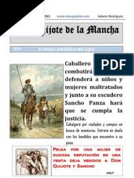 Libro gratis vende una amplia gama de artículos, desde a todos los demás productos. Periodico Don Quijote De La Mancha Don Quijote