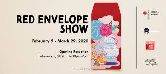 To get more templates about posters,flyers,brochures,card,mockup,logo,video,sound,ppt,word,please visit pikbest.com. Red Envelope Show Chinese American Museum Los Angeles