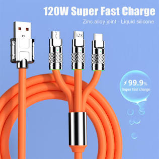 CORN 3-in-1 High-Output Multi-Cable, AI generated