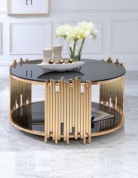 Acme Furniture Tanquin Coffee Table Gold Coffee Table Coffee Table Coffee Table Design