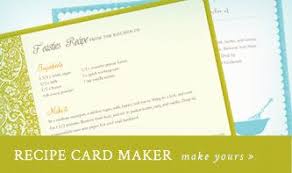 Print and laminate your cards or put them in page protectors in a binder to save them from. Handmade Gift Ideas Recipe Cards Printable Free Printable Recipe Cards Recipe Cards