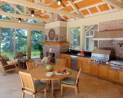 If you need shade for your yard, consider a covered patio. 17 Stunning Covered Outdoor Kitchen Design Ideas
