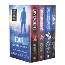 Divergent Series 4 Books by Veronica Roth – American Bookworm