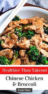 Chinese Chicken And Broccoli Posh Plate Recipe Healthy Asian Recipes Easy One Pot Meals Whole Food Recipes