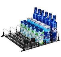 Amazon.com: Puricon Drink Organizer for Fridge Pusher Glide ...