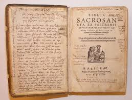 1544 Bible Owned Signed By Johaan Bugenhagen Pastor To Martin Luther Bible Latin Biblia Sacrosan Cta Ex Postremis Http Prayer Book Bible Bible Prayers