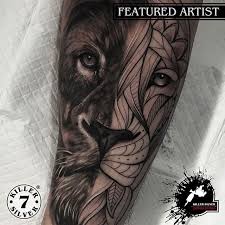Awesome Photorealistic Lion Tat By Melissa Stormtattoos 20 Off From All Tattoo Work By Our Resident Artists Black And Grey Tattoos Tattoo Work Animal Tattoo