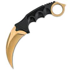 The perfect robloxarsenal arsenal standard animated gif for your conversation. Honshu Ninja Karambit Gold Stonewash Finish Uc3131 Karambit United Cutlery Honshu