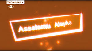 Kaedah 2 menggunakan lilitan dan panjang. Maher Zain Assalamu Alayka English Version Vocals Only No Music Youtube