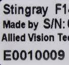 11081 ALLIED VISION STINGRAY CCD CAMERA W/ PENTAX 25MM TV ...