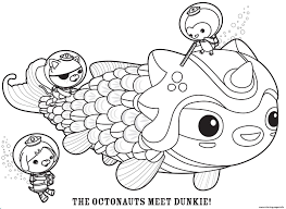 Get inspired by our community of talented artists. The Octonauts Meet Dunkie Octonauts Coloring Pages Printable