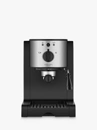Start your day right with easy pod and capsule machines, in a range of styles and sizes. John Lewis Partners Pump Espresso Coffee Machine Stainless Steel