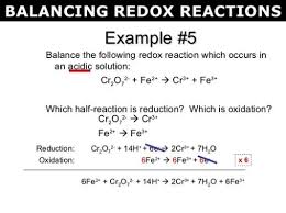 Tang 02 Balancing Redox Reactions Redox Reactions Teaching Chemistry Teaching Science