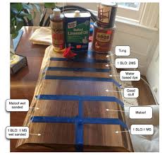 Similar to linseed oil, our boiled linseed oil is a superior quality oil that has been treated with hot air so it dries quicker forming a tough, hard wearing & slightly glossy finish. Finishing Schedule For Live Edge Walnut Slab Woodworking Stack Exchange
