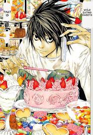 L S Appetite Deathnote Death Note L Manga Anime Anime