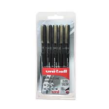 Zebra is a name brand, with a touch of luxury with the quality of the pen. Uniball Drawing Pens Black Ocado
