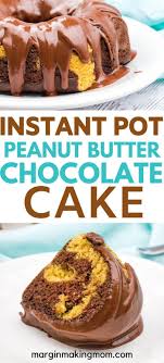 Instant Pot Peanut Butter And Chocolate Bundt Cake Recipe In 2020 Dessert Cake Recipes Pot Cakes Dessert Recipes