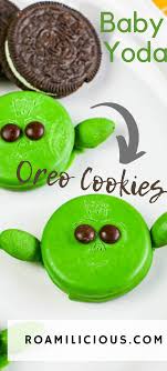 Baby Yoda Oreo Cookies Recipe May The 4th Be With You Oreo Cookie Recipes Oreo Cookies Cookie Recipes