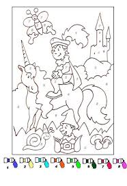 Coloriage Magique Facile 15 A Imprimer Coloriages Magiques A Telecharger Et A Colorier Gratuits Coloriage Magique Coloriage Chevalier Coloriage