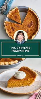 Whether it's a classic pumpkin pie or a tart apple pie, it's the perfect time to indulge in our favorite fall confections. I Tried Ina Garten S Ultimate Pumpkin Pie Recipe Kitchn