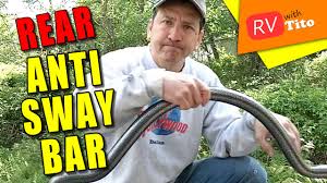 The motion makes it difficult to control the vehicle and creates an unpleasant ride. Rear Anti Sway Bar Install On Rv New Shocks And Test Drive Youtube