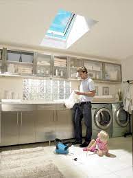 Explore Laundry Room Layouts At Hgtv Com For Help In Planning A Great Laundry Room Whether You Re Starting Fr Laundry Room Layouts Velux Skylights Laundry Room