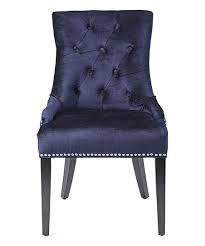 Black metal frame and legs guarantee quality and durability. Nakasa Blue Velvet Side Chair Best Price And Reviews Zulily