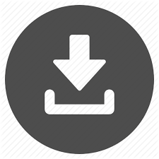 Arrow, button, buttons, download, multimedia icon