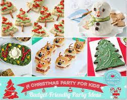 How To Plan A Christmas Party For Kids Budget Friendly Ideas Kids Christmas Party Christmas Party Christmas Party Planning