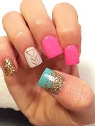 30 cute nail designs for summer 2018. Cute Square Acrylic Nails Nails Toe Nails Square Acrylic Nails