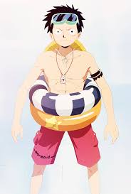 アイコの小説 捜索 其の二 浮き輪と 水中眼鏡を 装着する ルフィ どぼーん 能力は 使えるからな 全部のばして 捜す 首と手足を のばして見せるルフィ ししし 絶対見つけっから 心配すんな 笑 one piece personnage personnage mugiwara