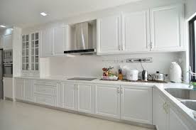 Nyatohkitchen Solidwood Spraypaintwhite Whitetop Glass Goldencarpentry Malaysia Kitchen Cabinets Home Decor Kitchen Kitchen Decor