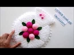 Yuvarlak Gullu Kese Lif Yapimi Youtube Make It Yourself Raspberry