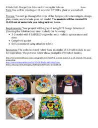 We did not find results for: Cell Model Project Rubric