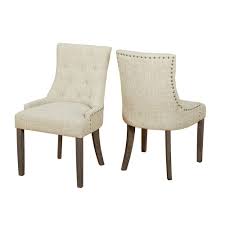 Dining chairs fabric upholstered padded parsons dining room chairs,urban style kitchen living room chairs with solid wood legs set of 4 (beige) 4.3 out of 5 stars 173. Angelo Home Dining Chairs Ariana Upholstered Parsons Set Of 2 Or 4