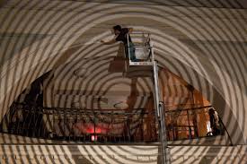 Felice Varini 'Three black circles in air' at New Haven Free Public  Library, 2010 — Site Projects New Haven | The Public Art People