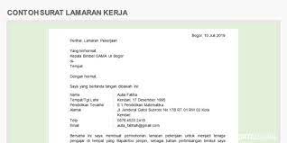 Setelah menemukan lowongan yang sesuai dengan keinginan dan kemampuan anda, maka bisa mengirimkan lamaran, serta melampirkan beberapa dokumen. Download 43 Contoh Surat Lamaran Kerja Menarik Baik Dan Benar 2021 Bentuk Doc Pdf