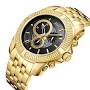 Profile Picture of JBW Warren J6331A | Men's Multifunction Gold Diamond Watchon Google