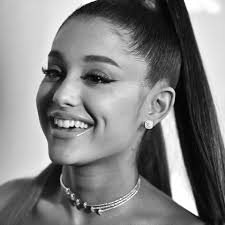 Photography ariana grande black and white photo. Ariana Grande Fixed Her Small Barbecue Hand Tattoo To Read 7 Rings Like It Was Supposed To