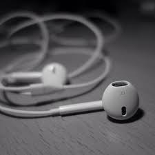 Apple Headphones Headphones Art Girl With Headphones Iphone Wallpaper Music