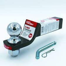 Shank length chrome class i trailer hitch ball. Hypertough Ball Mount Starter Kit 2 Inch Drop And 2 Inch Hitch Ball Walmart Com Walmart Com