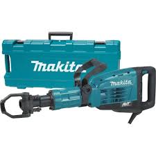 Makita 14 Amp 1 1 8 In Hex 42 Lb Avt Breaker Hammer Hm1317cb Demolition Hammer Makita Home Depot