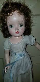 VINTAGE HARD PLASTIC 14" MADAME ALEXANDER BINNIE WALKER DOLL