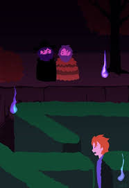 Stardew Valley Art The Wizard Linus Watching People Attempt The Spirit S Eve Maze Az20cf Stardew Valley Valley Art