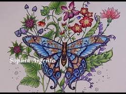 You go to the shop and just want to buy a pencil. Green And Flowers Johanna Basford World Of Flowers 3 4 Youtube